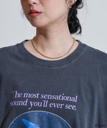 【DISNEY FANTASIA】 箔前印花長袖T恤