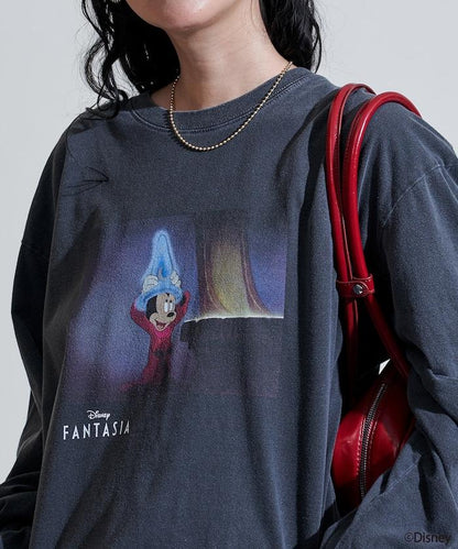 【DISNEY FANTASIA】盒裝彩色正面印花長袖T恤