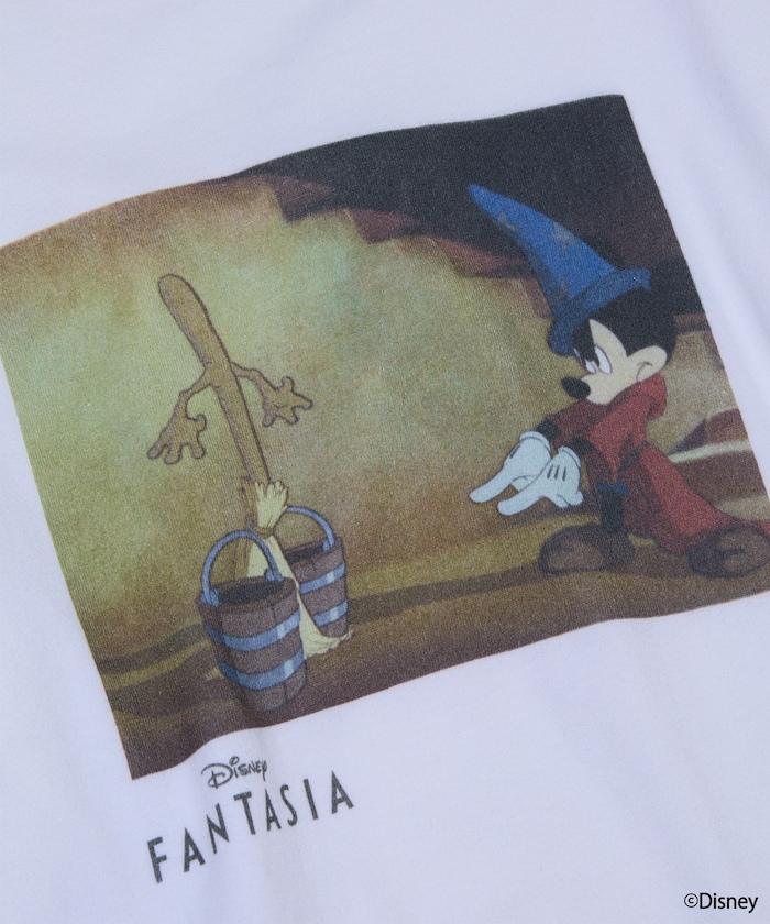 【DISNEY FANTASIA】盒裝彩色正面印花長袖T恤
