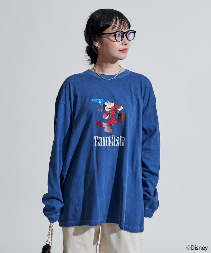 【DISNEY FANTASIA】大幅前印花長袖T恤