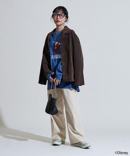 【DISNEY FANTASIA】大幅前印花長袖T恤