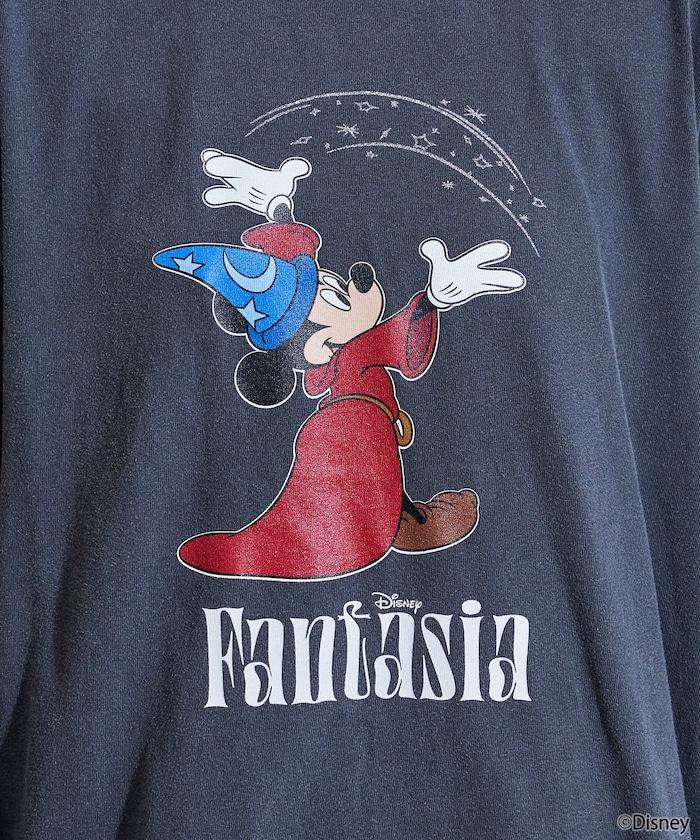 【DISNEY FANTASIA】大幅前印花長袖T恤