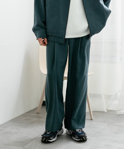 UR TECH DRYLUXE 亞麻風寬鬆長褲