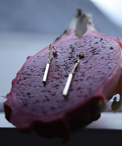 SMELLY so’圓柱形耳釘