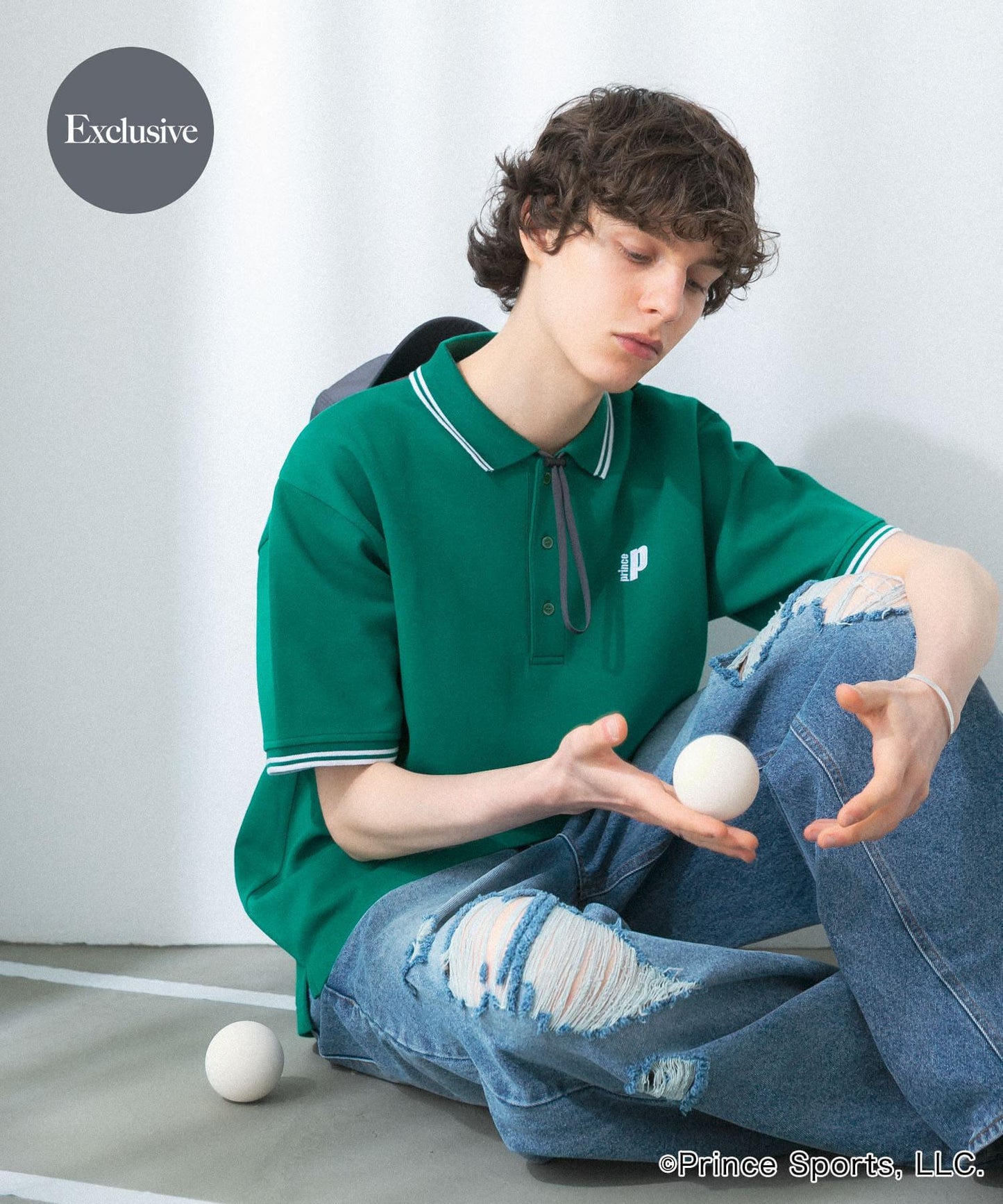 prince 翻領短袖衫