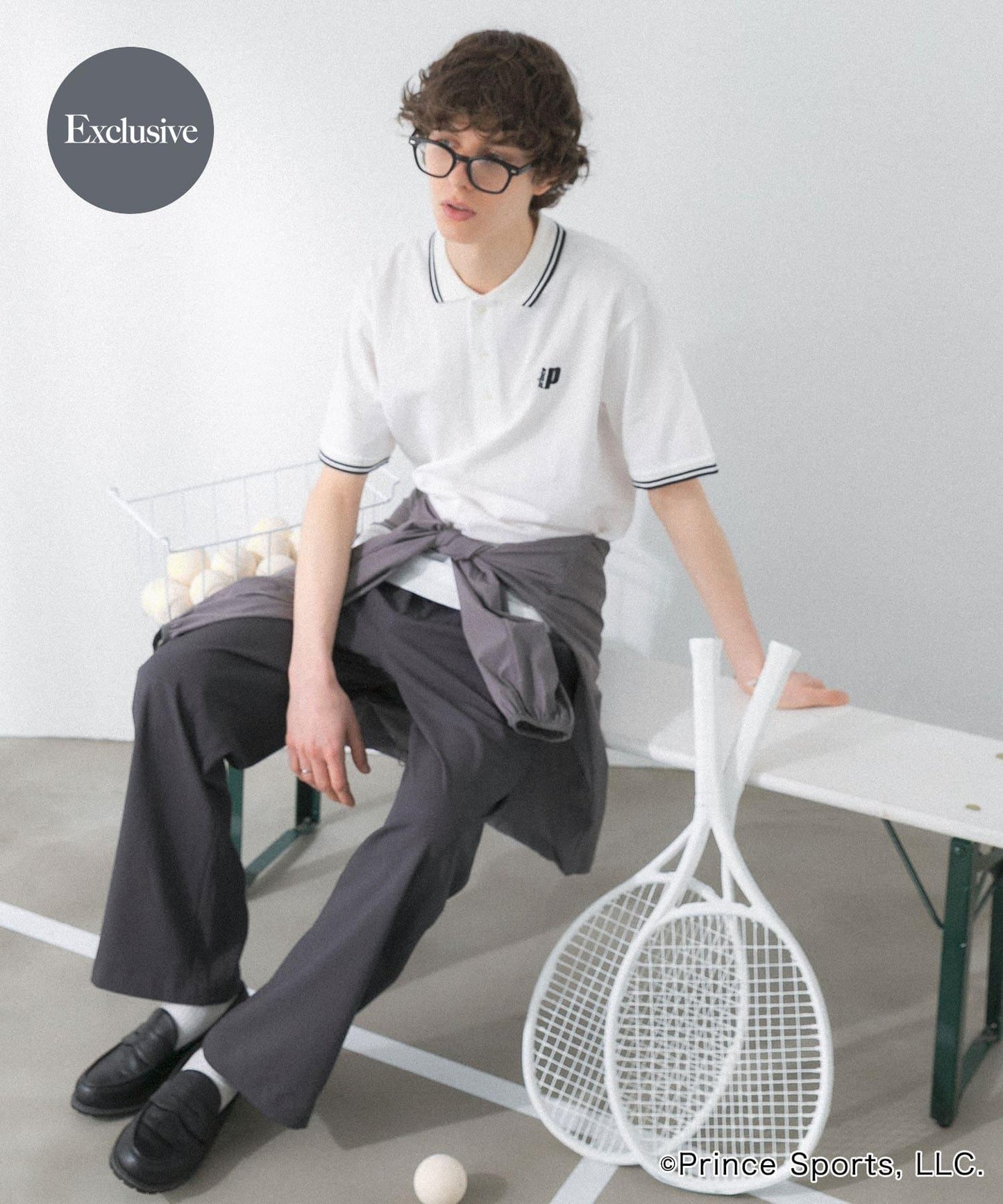 prince 翻領短袖衫