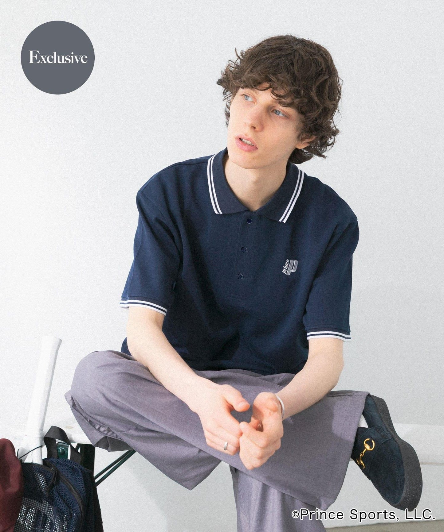 prince 翻領短袖衫