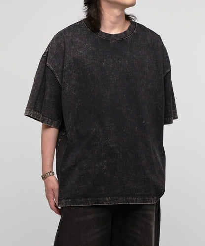 Lui's 粉感漂染寬鬆 BIG T恤