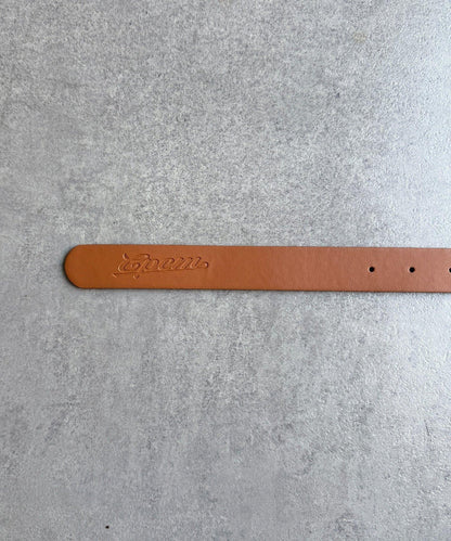 絨麵皮腰帶