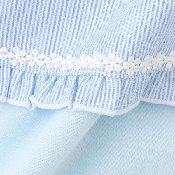 帶兔子玩偶水手領連衣裙