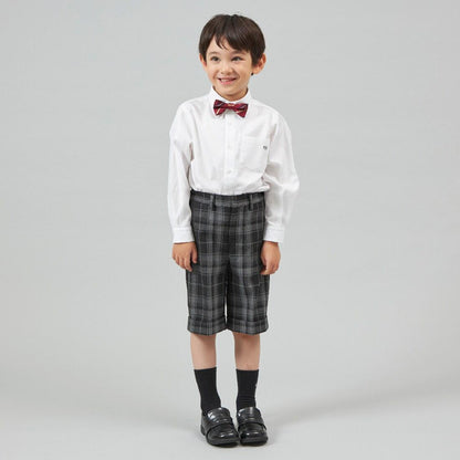 KPBOY格紋彈力中褲(110～130)