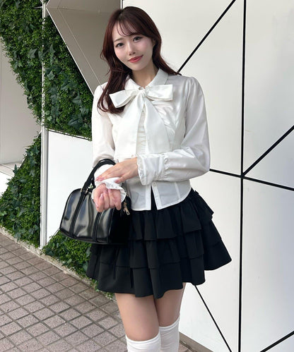 蝴蝶結襯衫