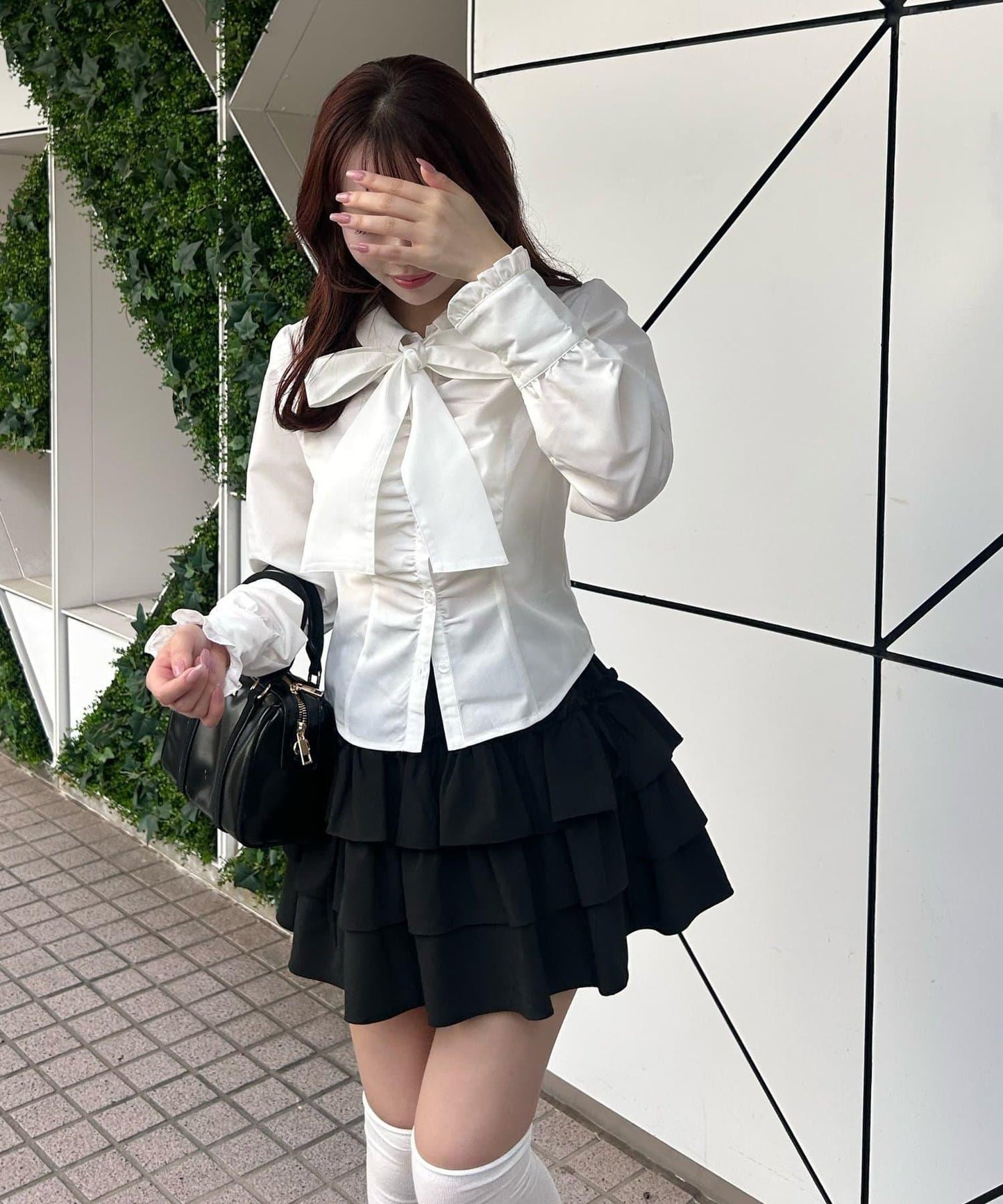 蝴蝶結襯衫
