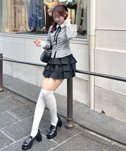 蝴蝶結襯衫