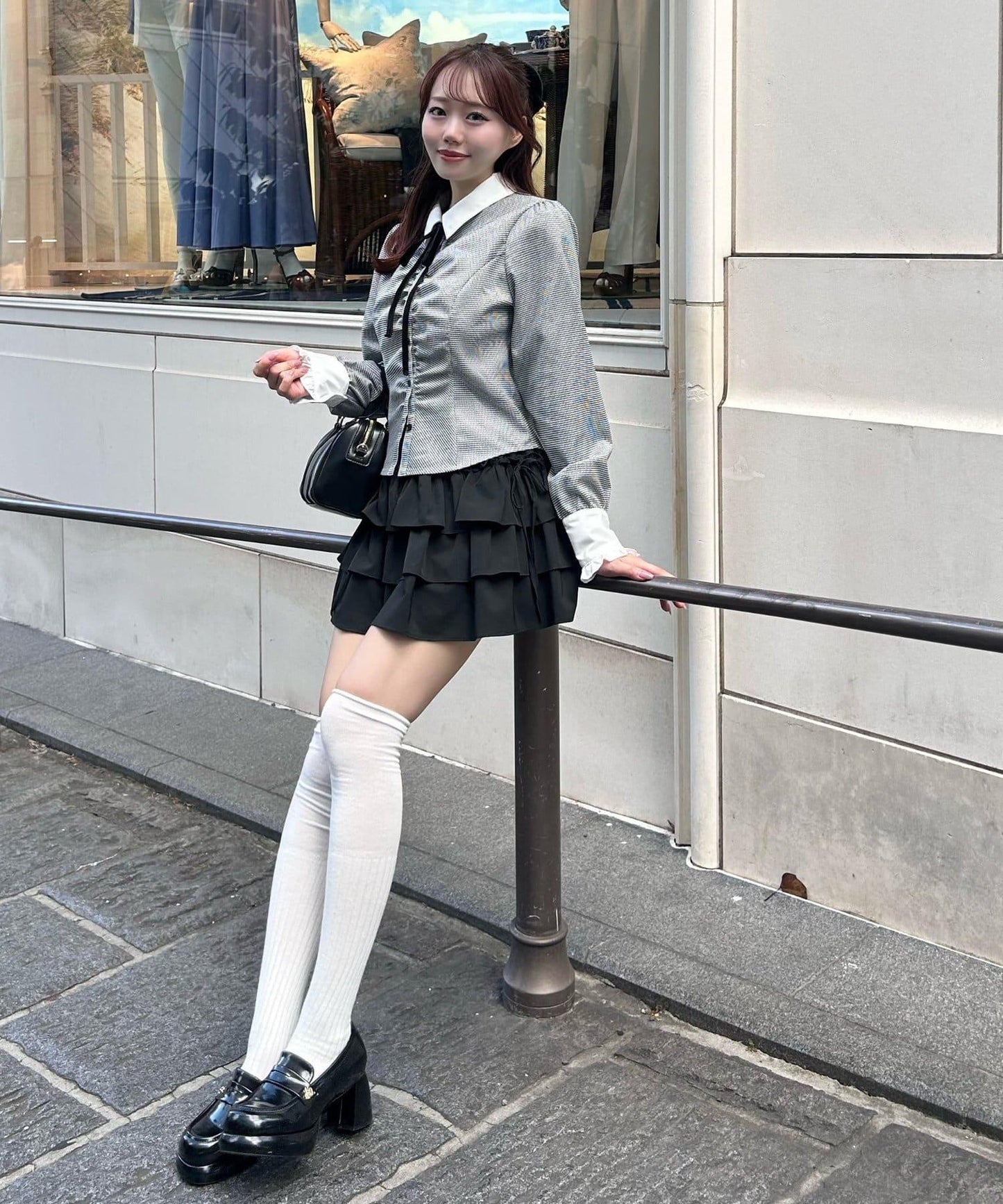 蝴蝶結襯衫