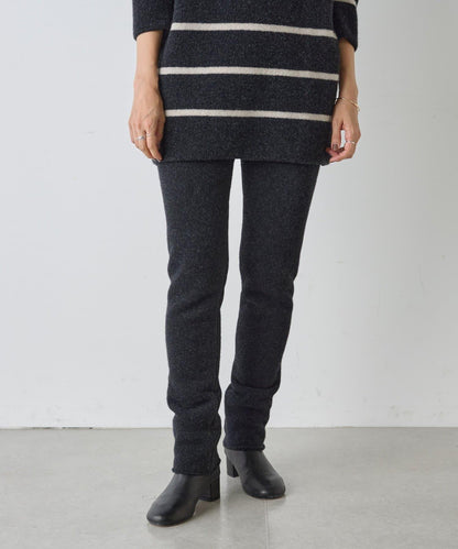 《15 quinze》抓絨針織長褲