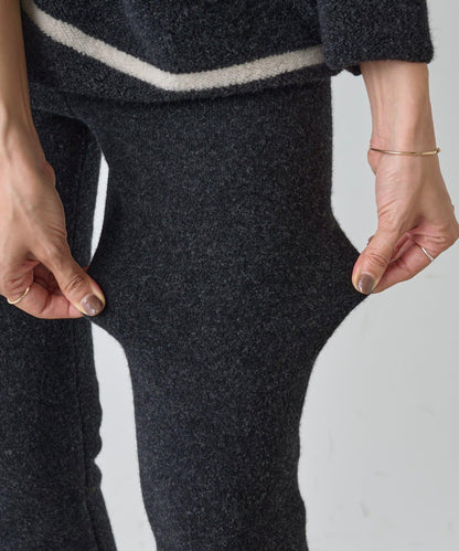 《15 quinze》抓絨針織長褲