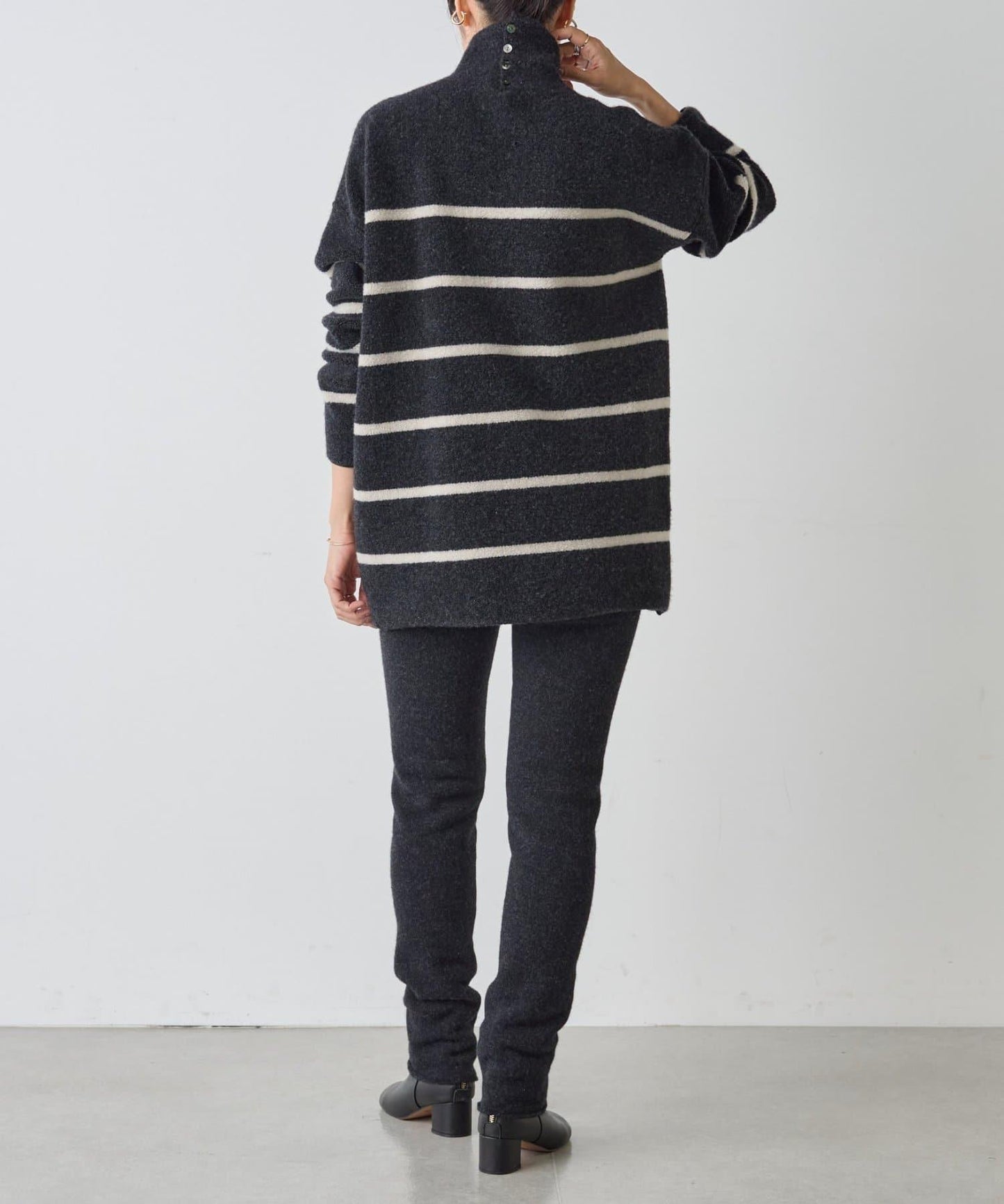 《15 quinze》抓絨針織長褲