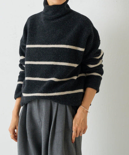 羊毛絨可逆束腰長款襯衫