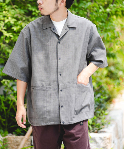 吸水速幹/防紫外線/UR TECH 高捻短袖襯衫