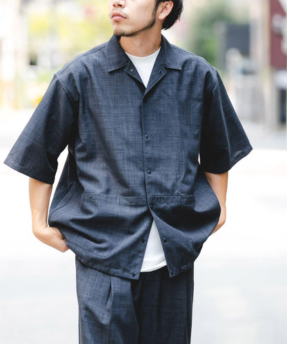 吸水速幹/防紫外線/UR TECH 高捻短袖襯衫