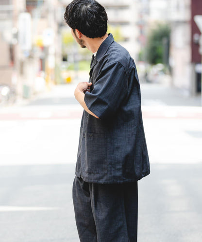 吸水速幹/防紫外線/UR TECH 高捻短袖襯衫