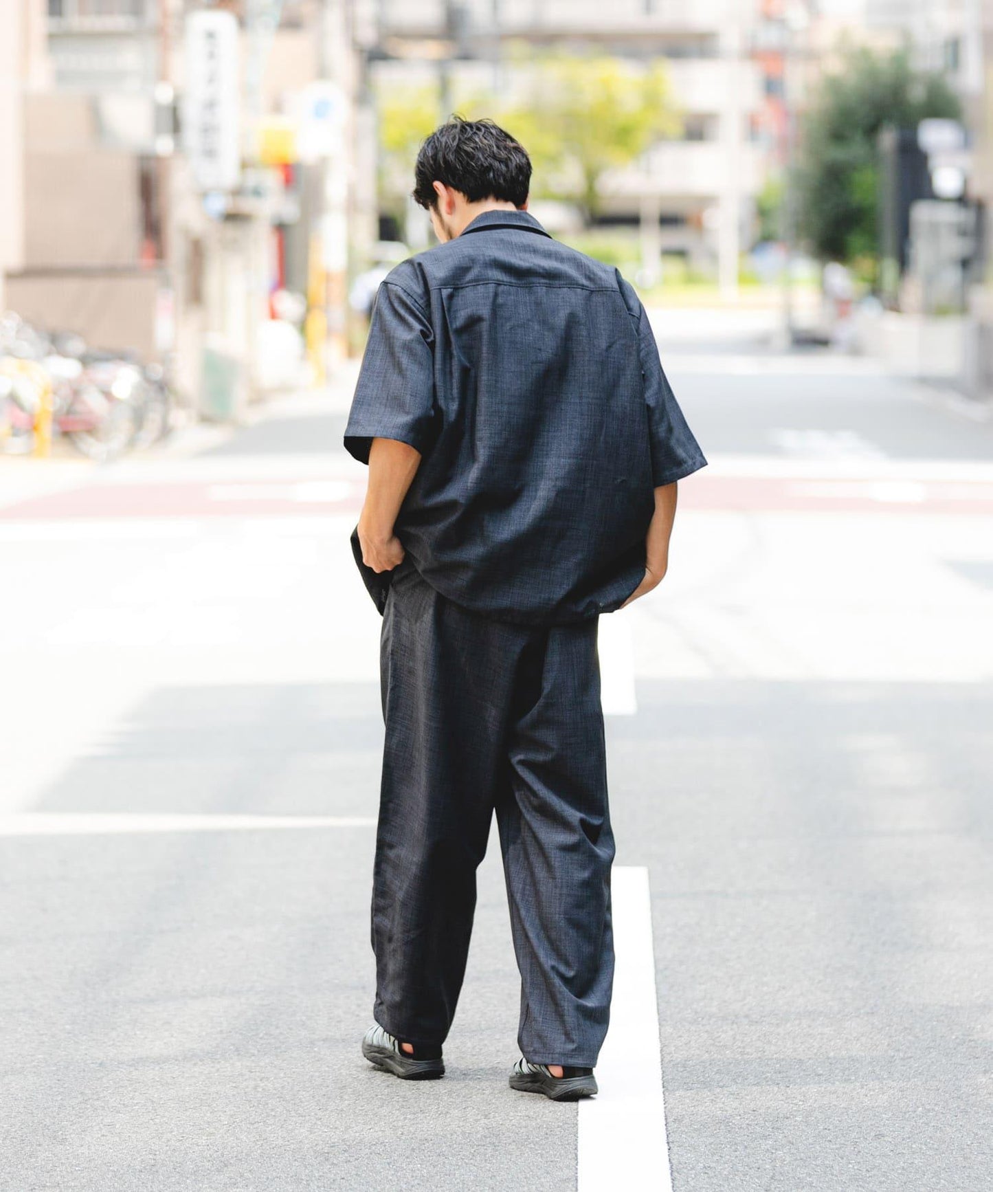 吸水速幹/防紫外線/UR TECH 高捻短袖襯衫