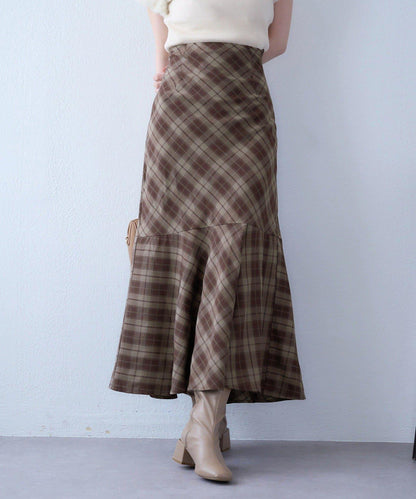 ／【減肥5公斤視覺效果】後拉鍊美人魚裙