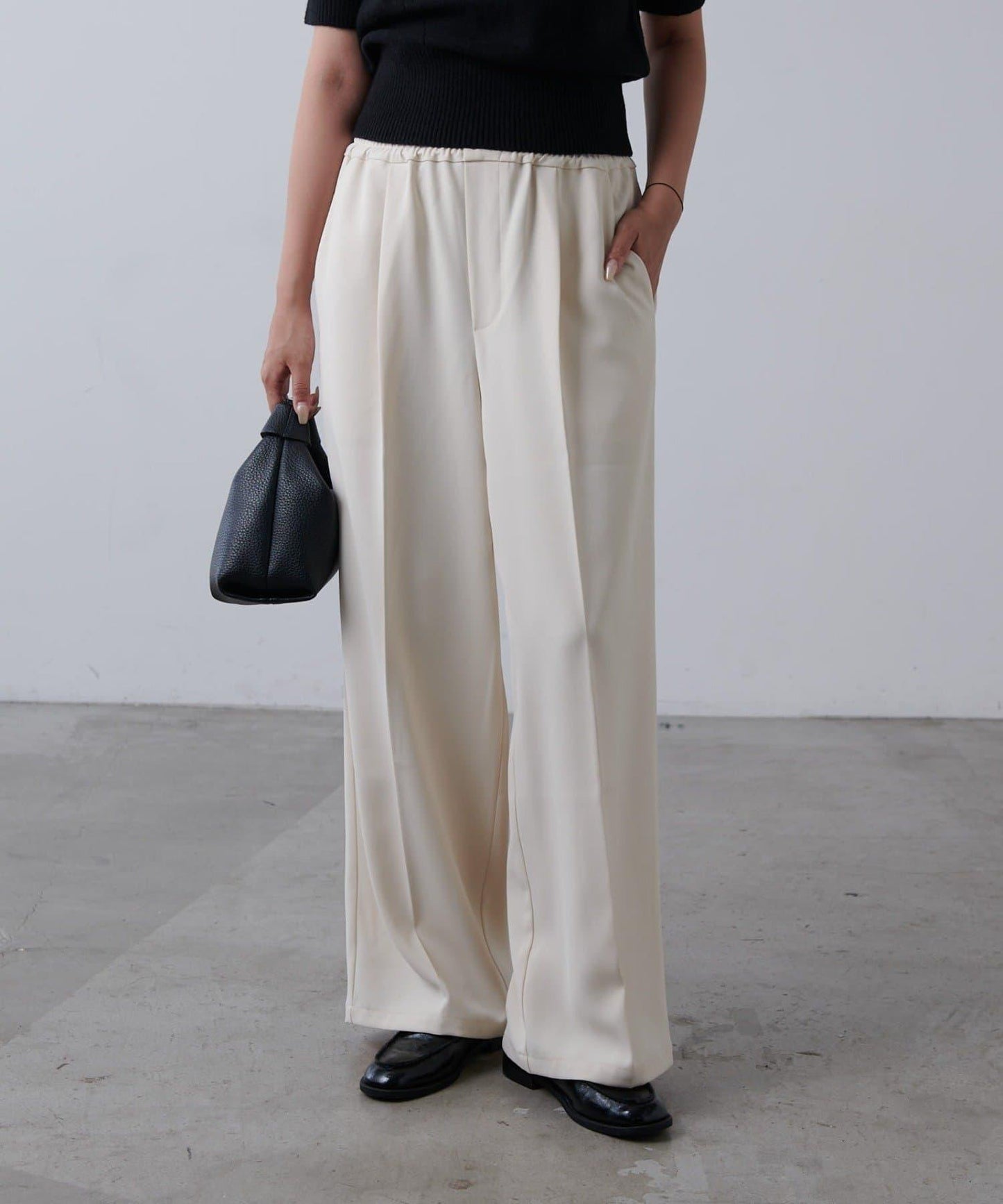 絲滑休閒西裝褲