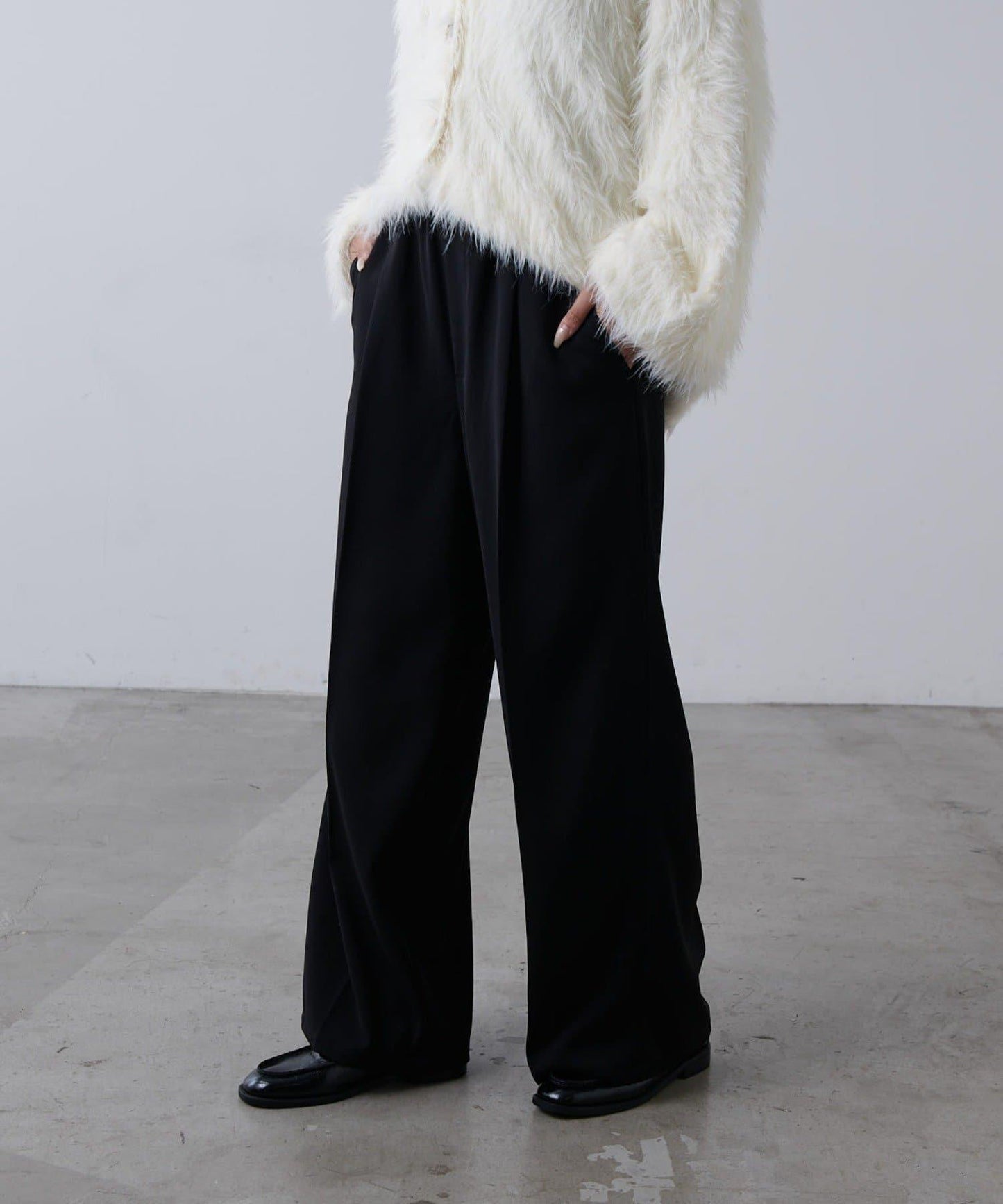 絲滑休閒西裝褲