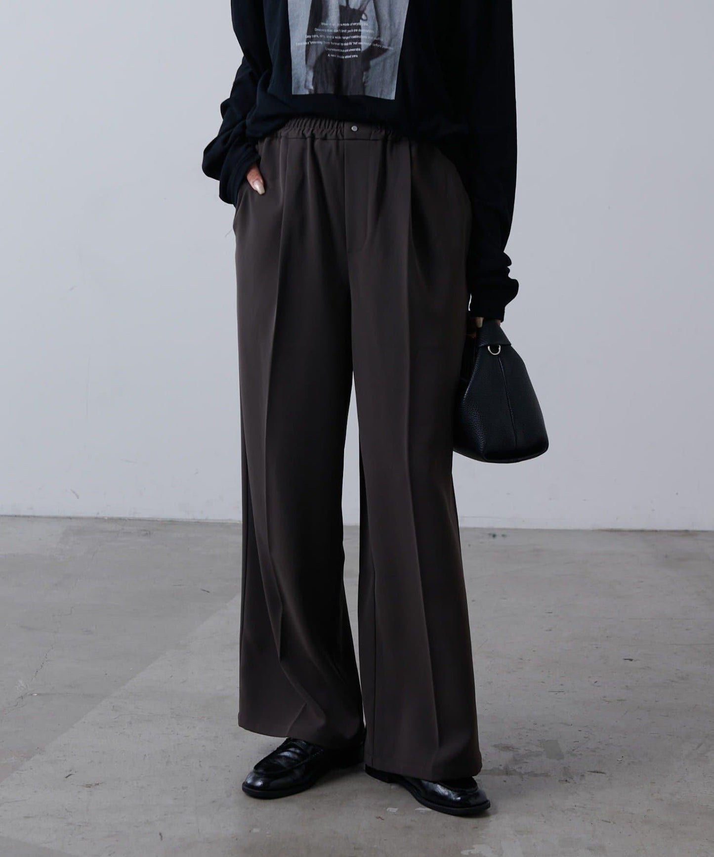 絲滑休閒西裝褲