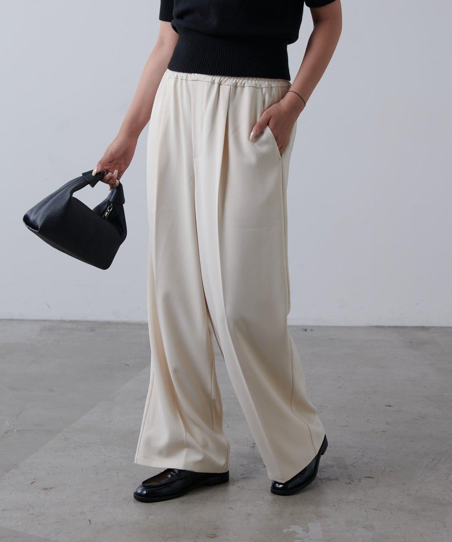 絲滑休閒西裝褲