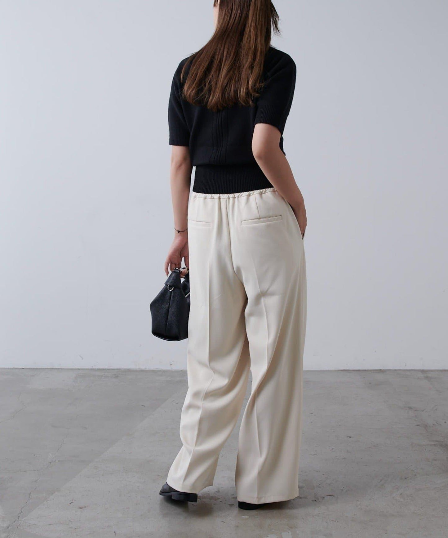 絲滑休閒西裝褲