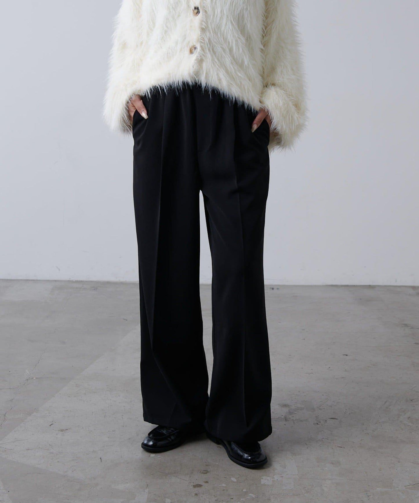 絲滑休閒西裝褲