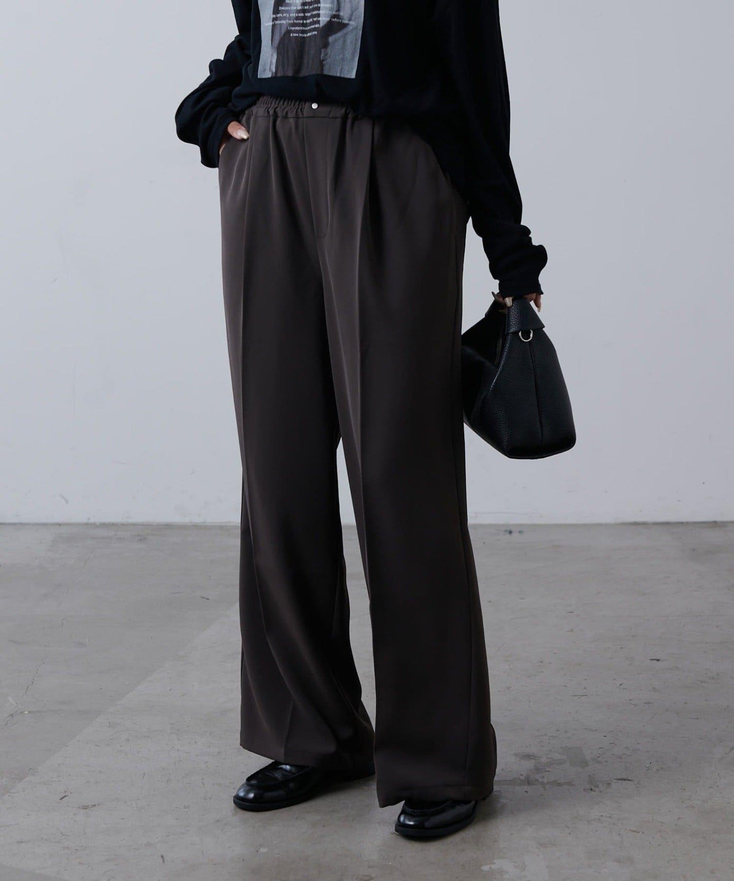 絲滑休閒西裝褲