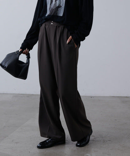 絲滑休閒西裝褲