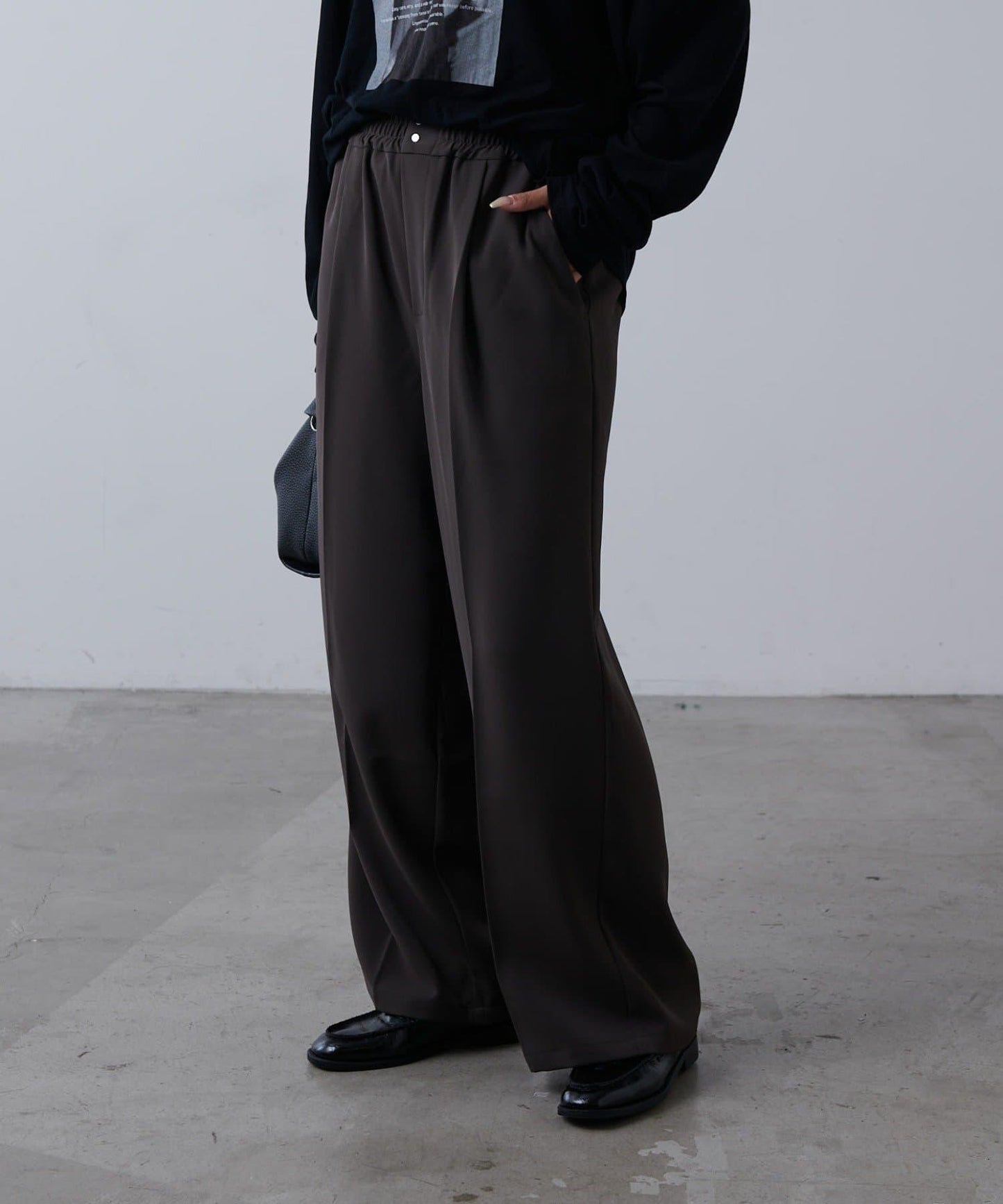 絲滑休閒西裝褲