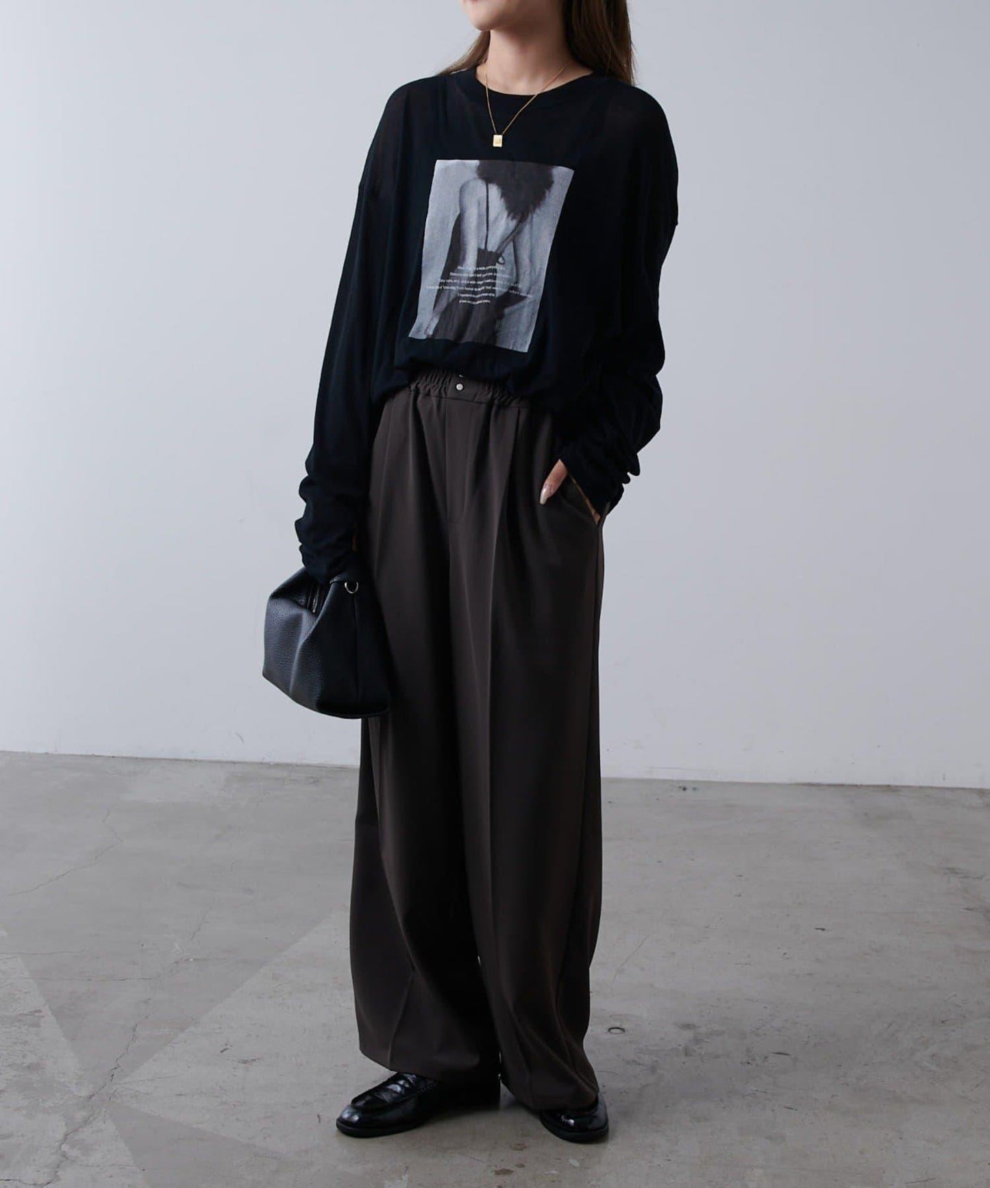 絲滑休閒西裝褲