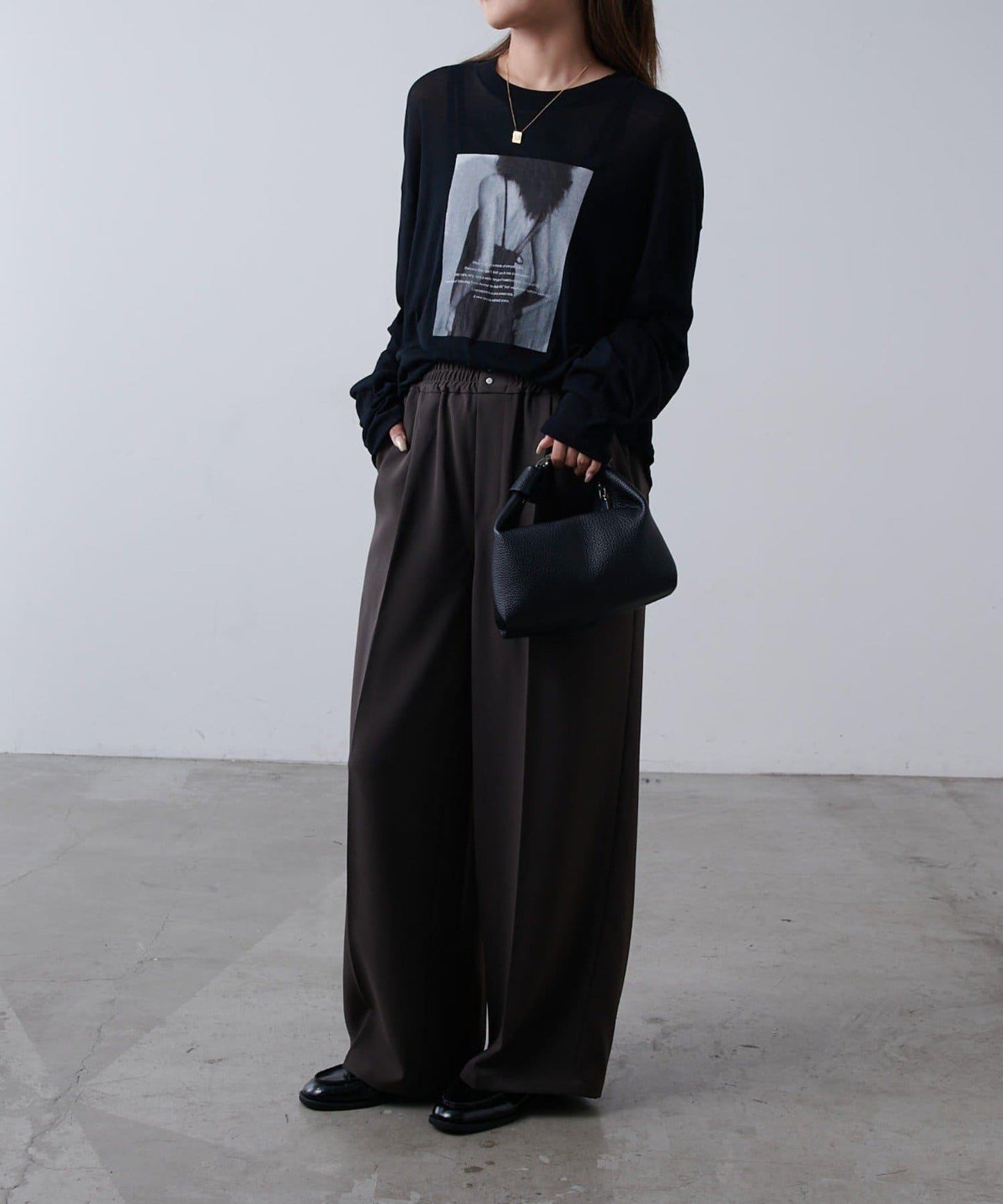 絲滑休閒西裝褲