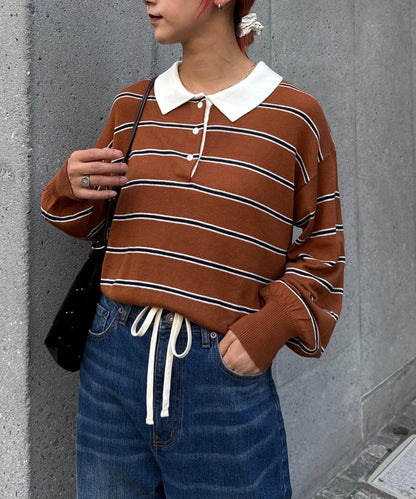 【willow】透視針織套頭衫