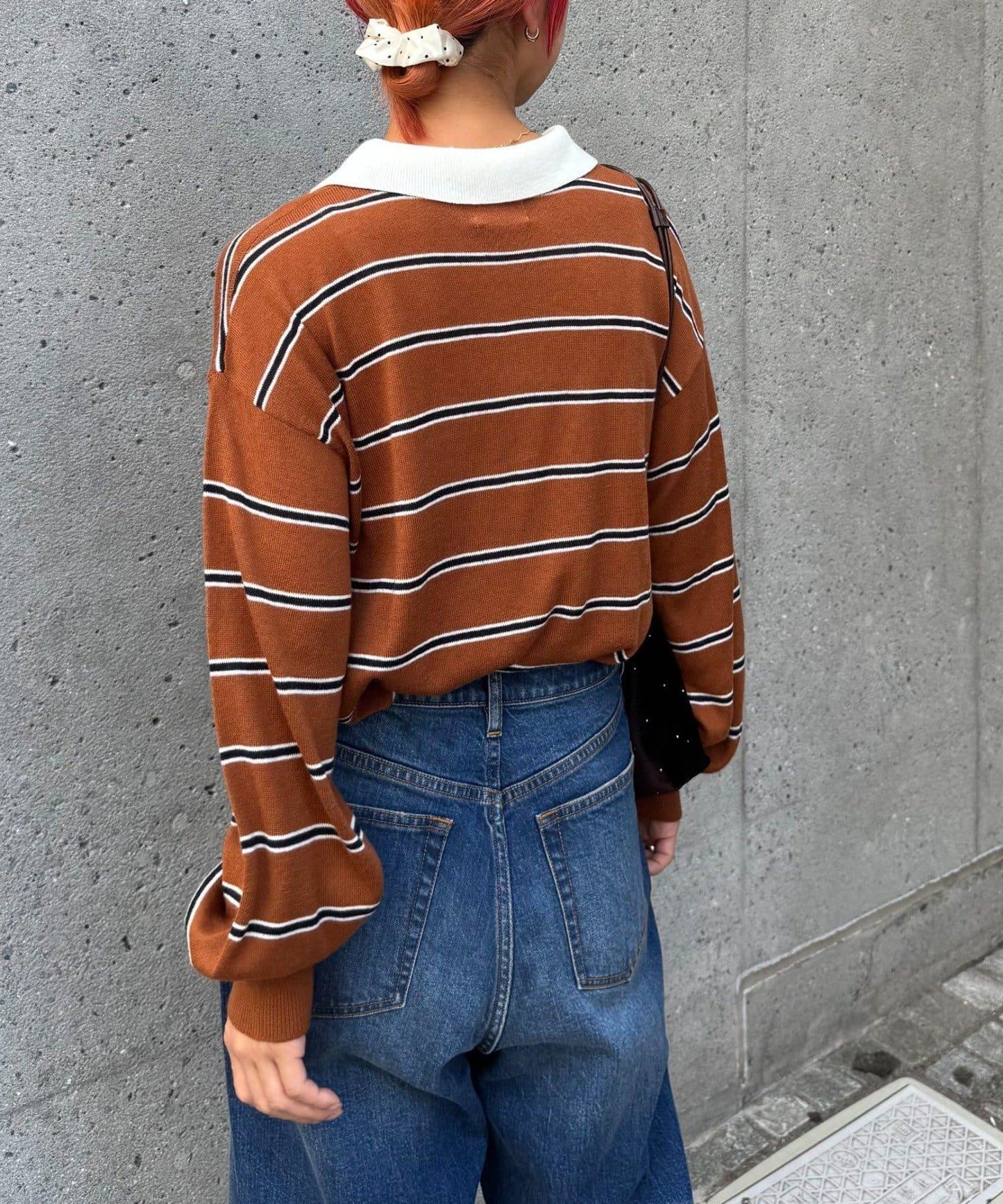 【willow】透視針織套頭衫