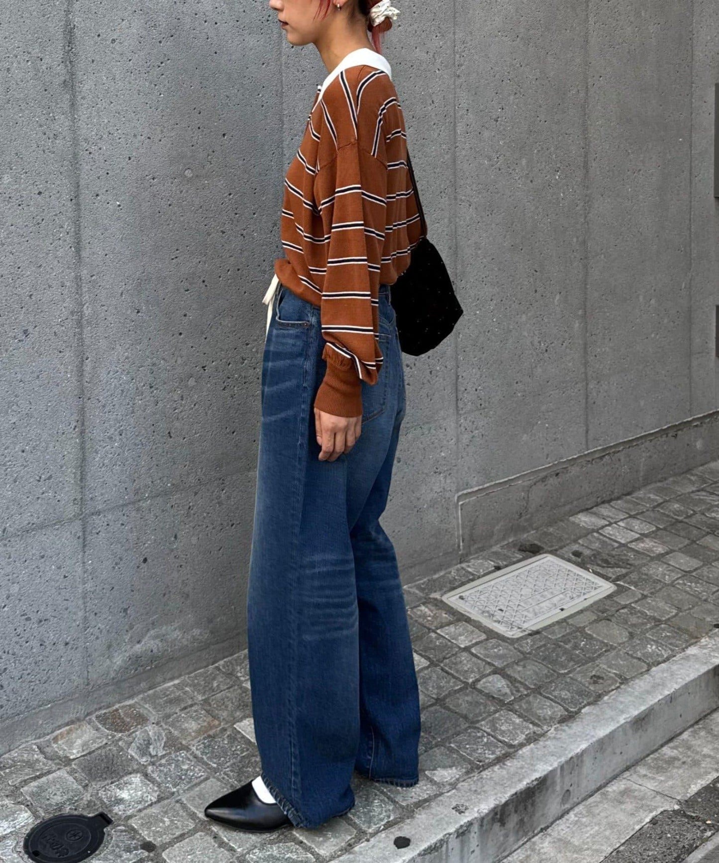 【willow】透視針織套頭衫