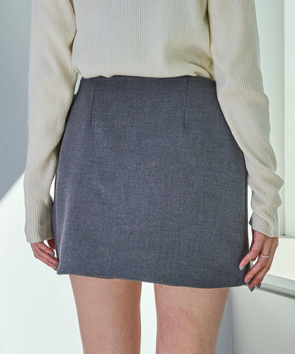 【mystic】裹身腰帶迷你裙褲