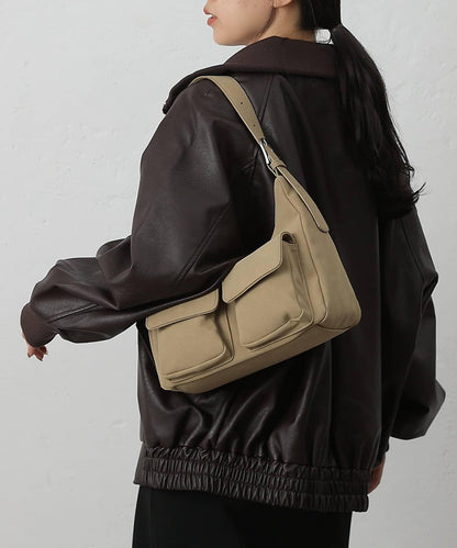 【AW】仿皮MA-1夾克