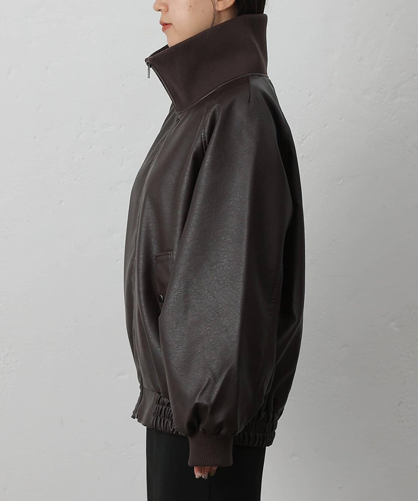 【AW】仿皮MA-1夾克