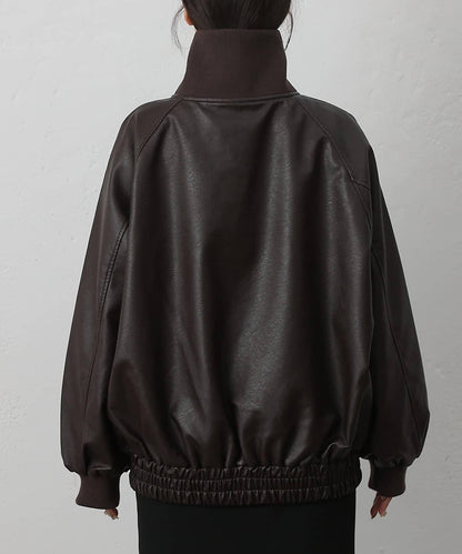 【AW】仿皮MA-1夾克