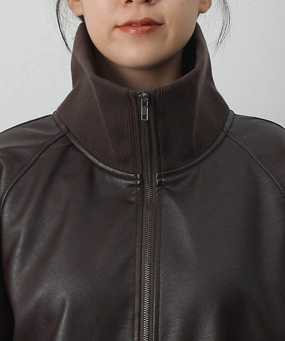 【AW】仿皮MA-1夾克