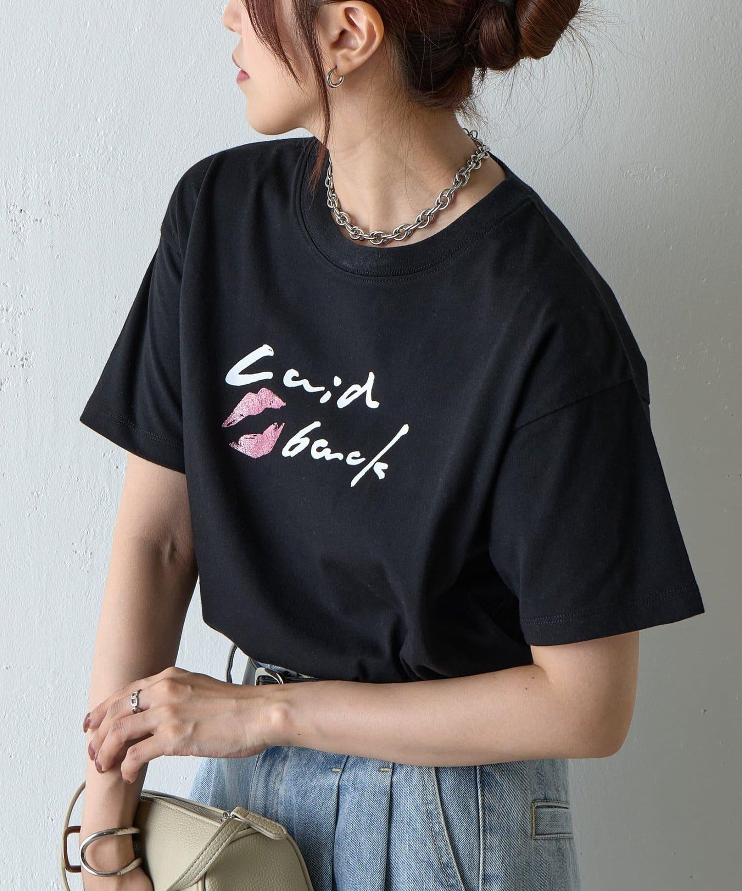 【AW】Lips印花T恤