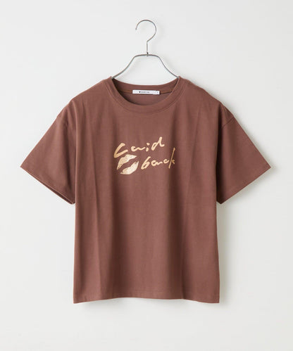 【AW】Lips印花T恤