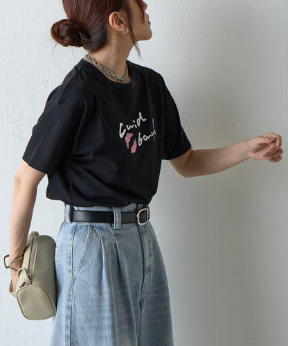 【AW】Lips印花T恤